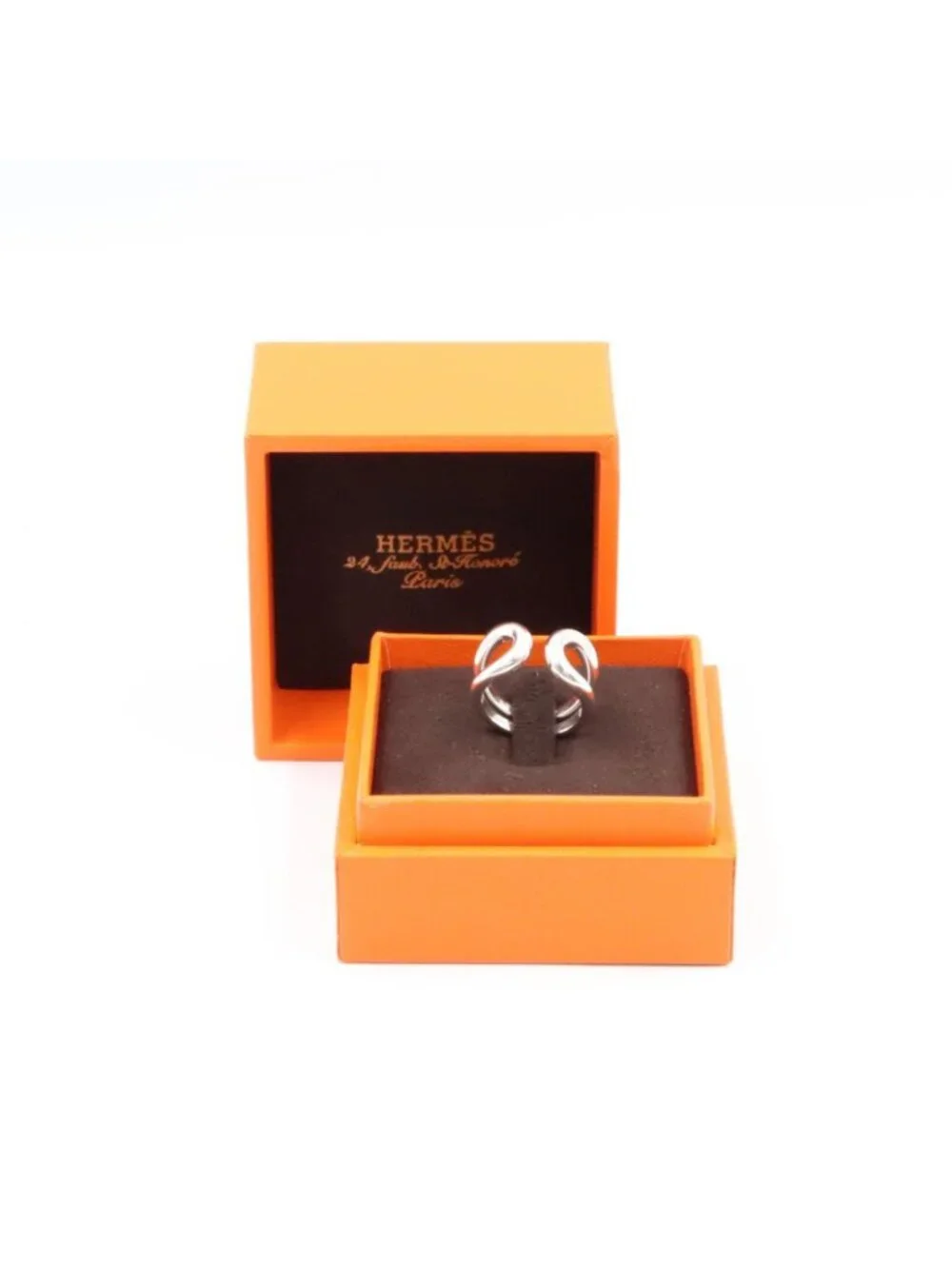 Hermes Ring Lima 925 Sterling Silver